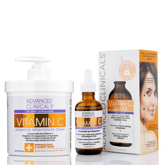 Advanced Clinicals Vitamin C cream 